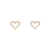 Mirelle Heart Earring Gold