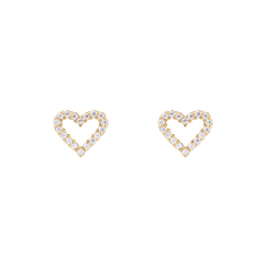 Mirelle Heart Earring Gold