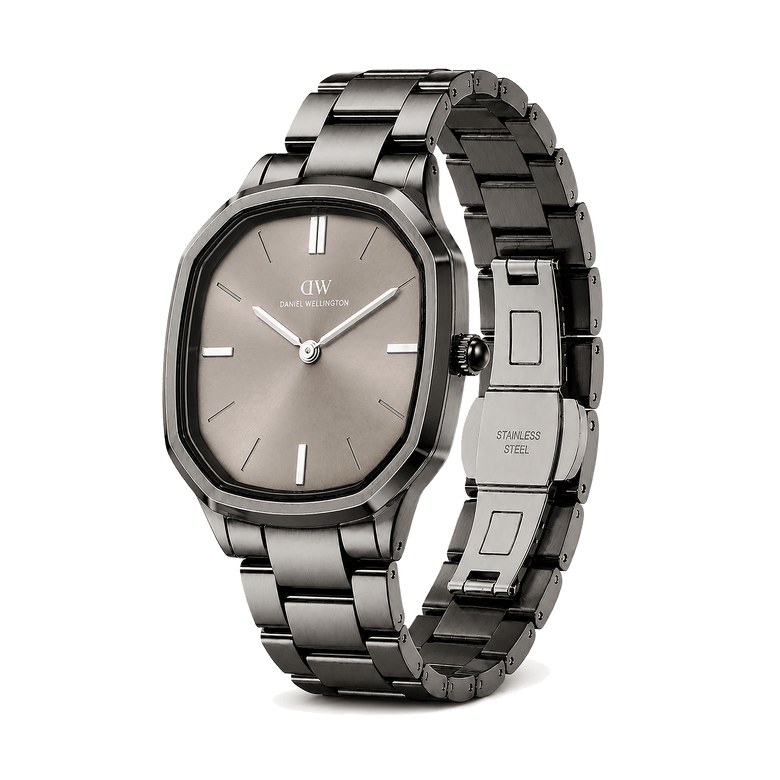 Octagonal Analog Gunmetal