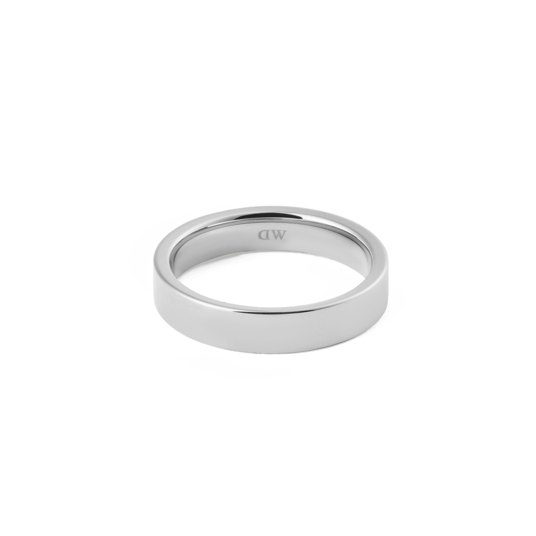 Line Ring Polished Silver 4.5mm