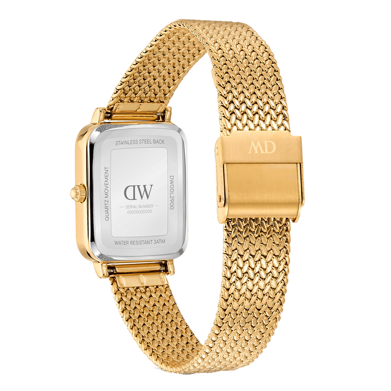 Square Analog Braided Gold