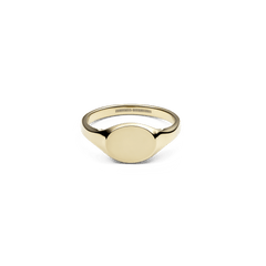 Classic Mini Signet Ring Gold