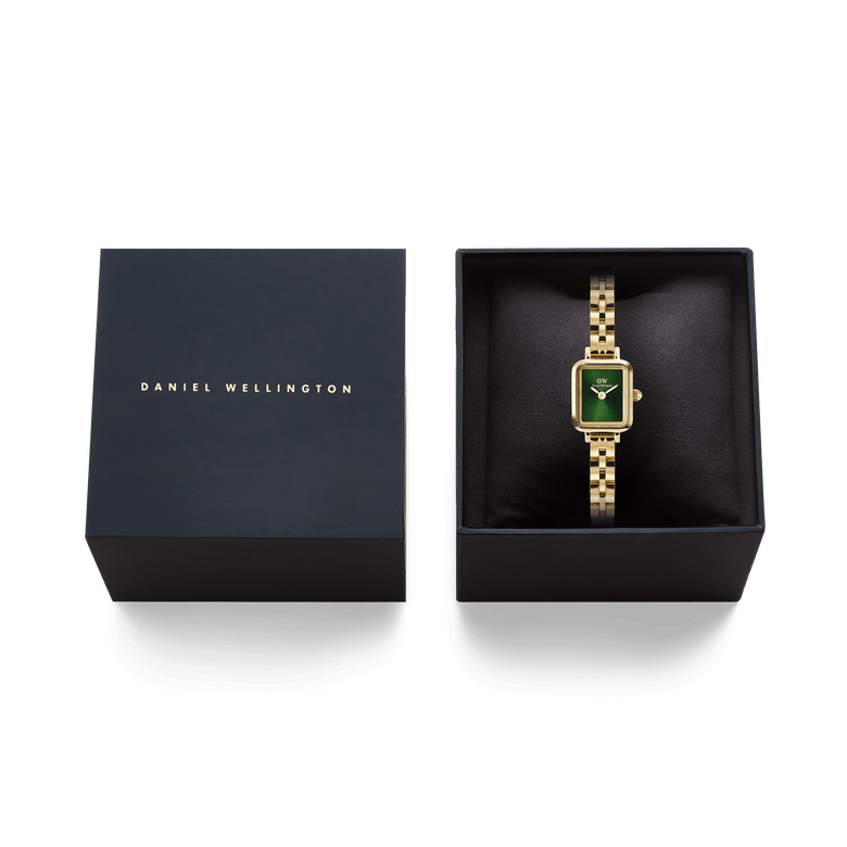 Quadro Mini Arch 3-link Emerald Sunray Gold