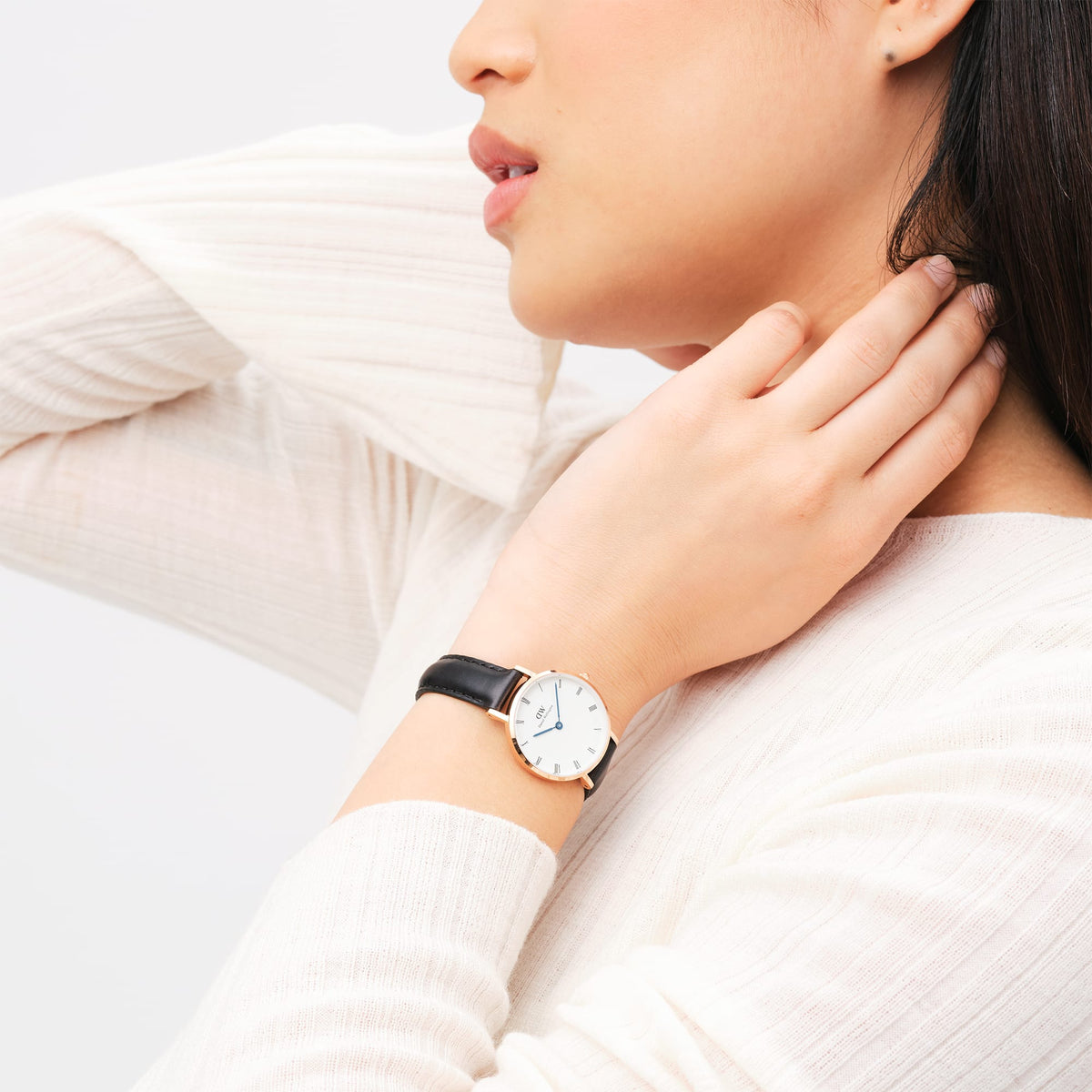 Shop Petite Roman Numerals Sheffield Rose Gold Online