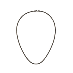 Tide Mesh Necklace Graphite 2.8
