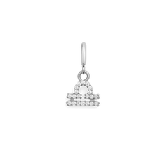 Zodiac Watch Charm Silver