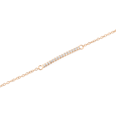 Mirelle Eternity Bracelet Rose Gold