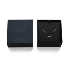 Mirelle Infinity Necklace Rose Gold