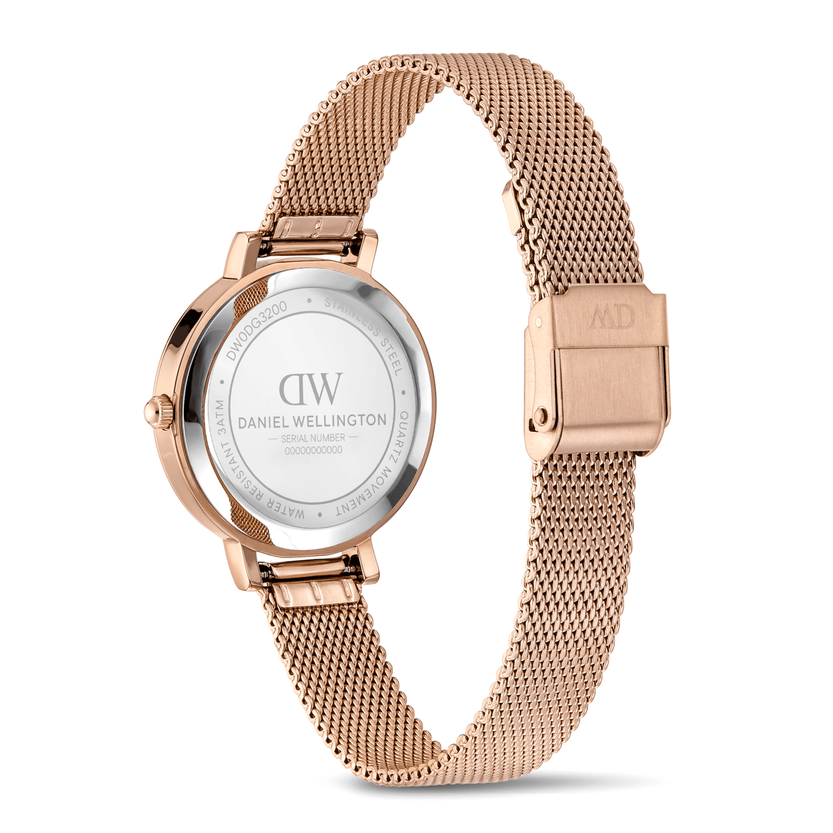 Round Analog Bezel Rose Gold