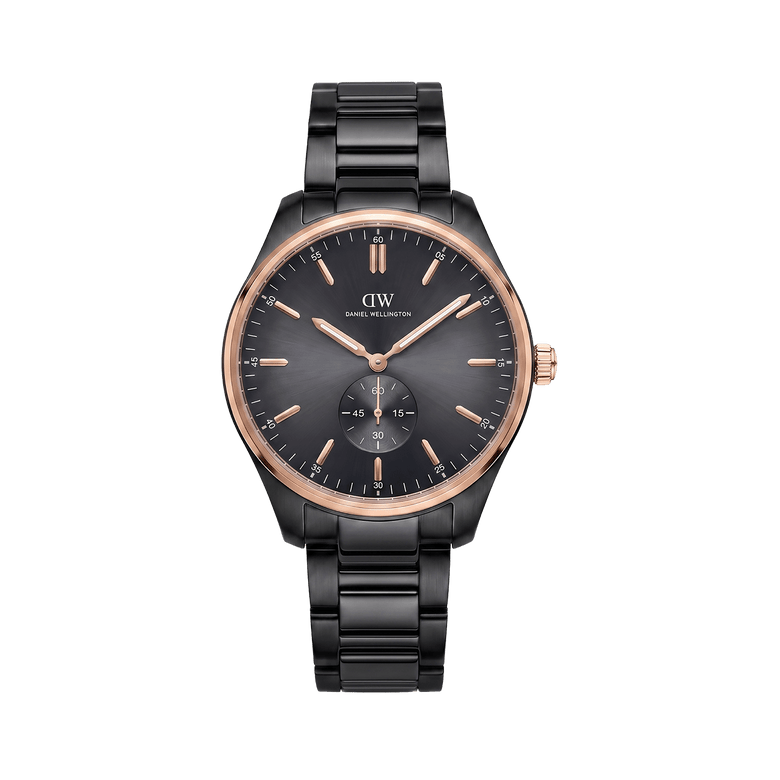 Round Analog Link Black Two Tone