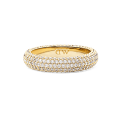 Pavé Ring Gold 5 mm
