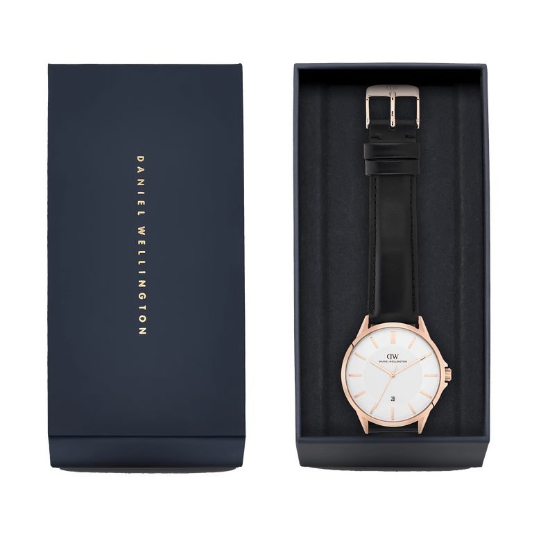 Round Analog Sheffield Rose Gold