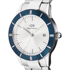Iconic Paradigma Link Blue Bezel Silver