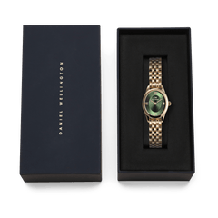 Ophelia Mini Emerald Gold