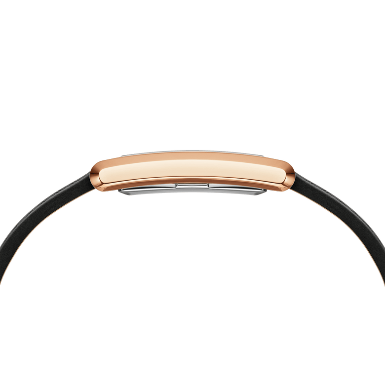 Bound Black Crocodile Rose Gold