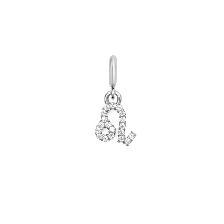 Zodiac Watch Charm Silver