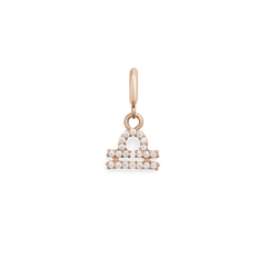 Zodiac Watch Charm Rose Gold