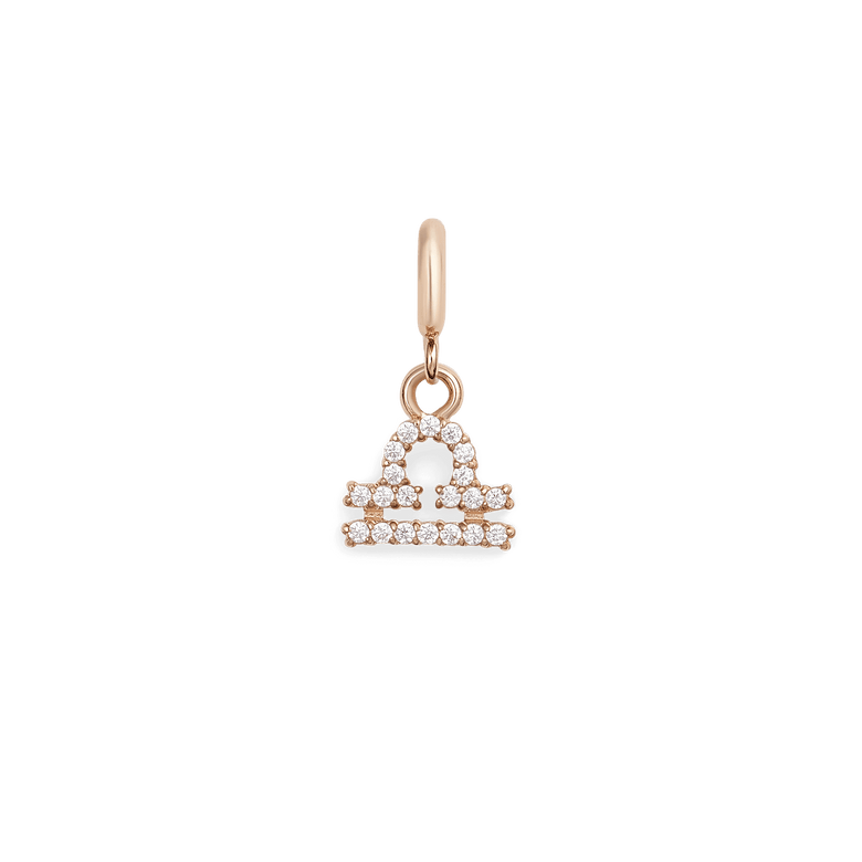 Zodiac Watch Charm Rose Gold