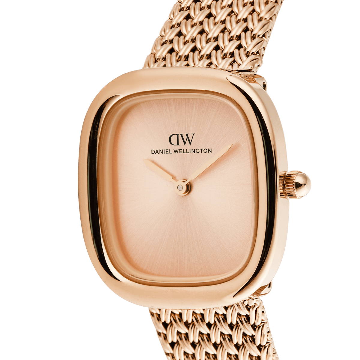 Margot Braided Mesh Unitone Rose Gold