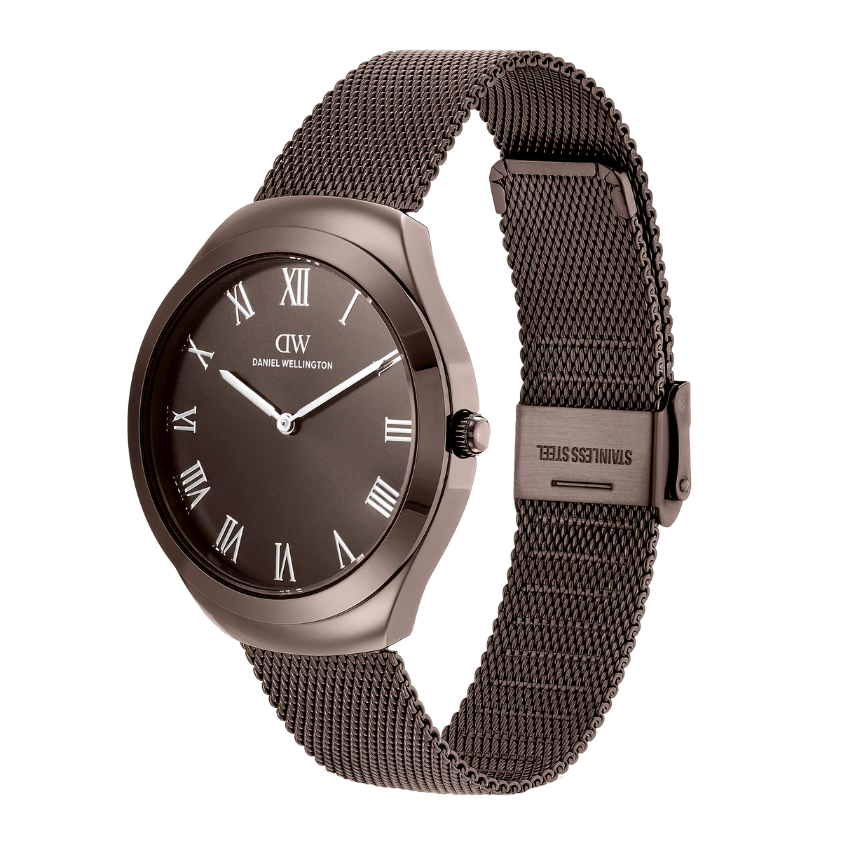 Round Analog Mesh Brown