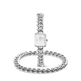 Jolie & Chunky Chain Silver Set