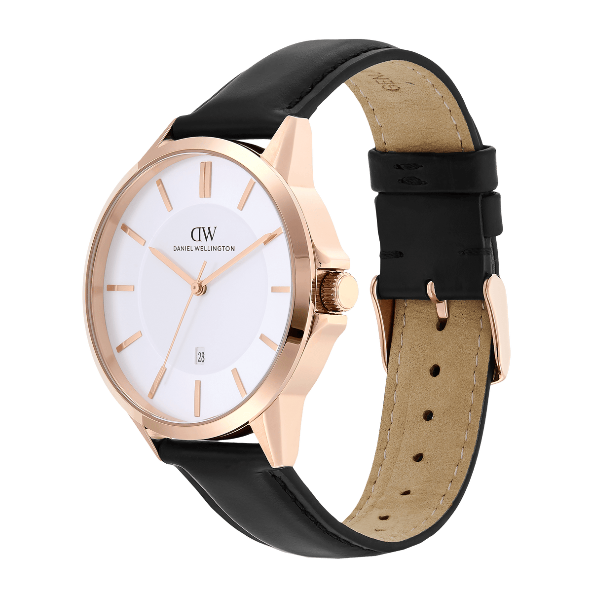 Round Analog Sheffield Rose Gold