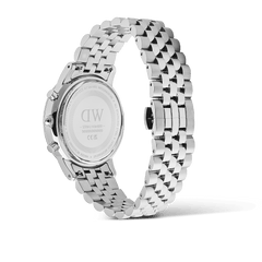 Iconic Chronograph Arch 5-Link Arctic Panda Silver