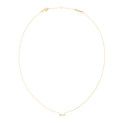 Mirelle Infinity Necklace Gold