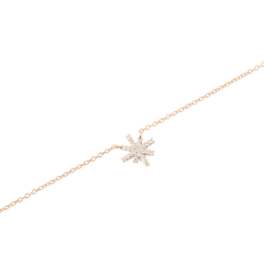Mirelle Star Necklace Rose Gold