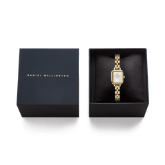 Quadro Mini Arch 3-link White Sunray Gold