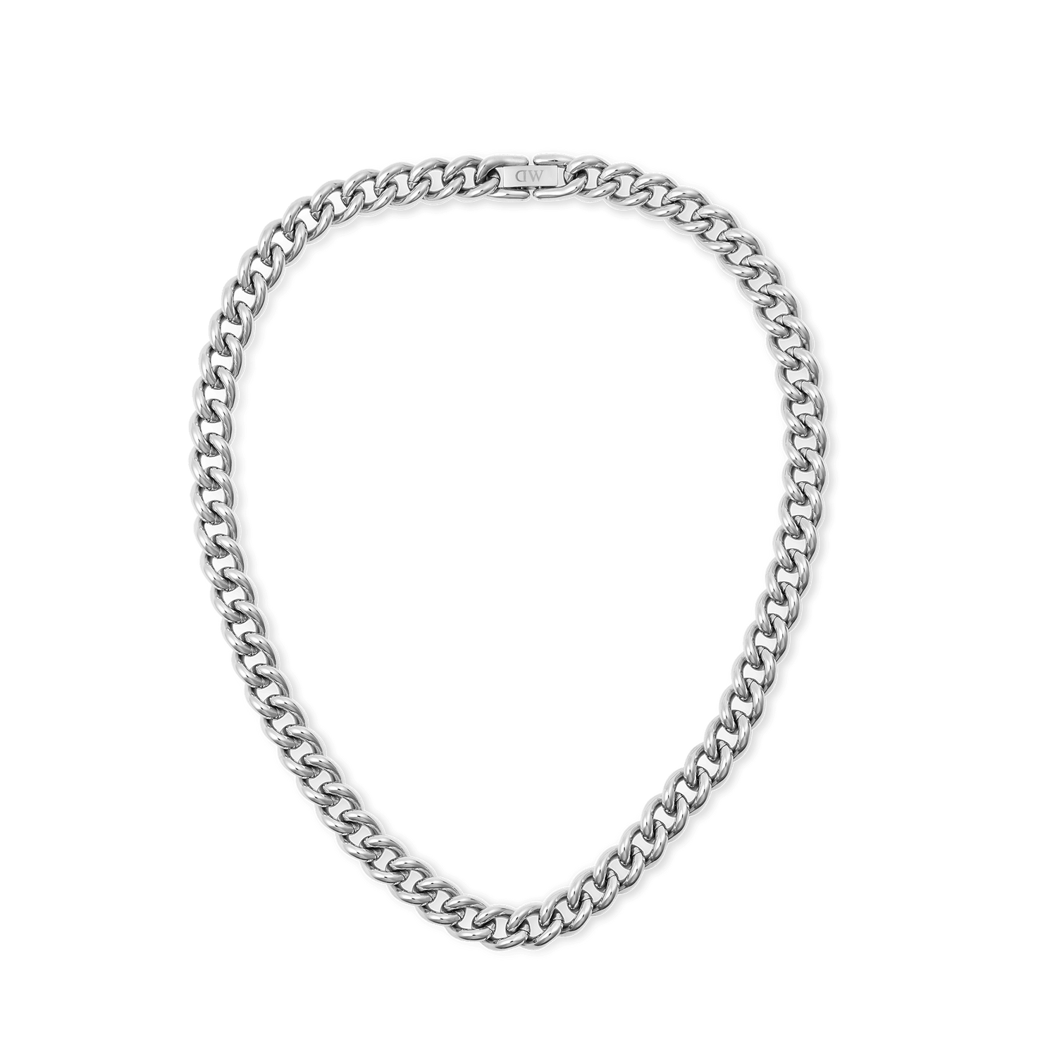 Chunky Chain Necklace Silver