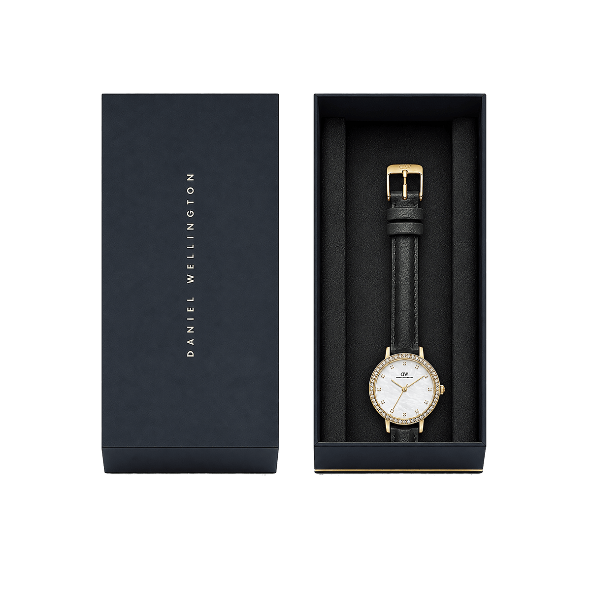 Round Analog Sheffield Gold
