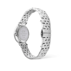 Petite Roman Numerals Date 5-link Silver