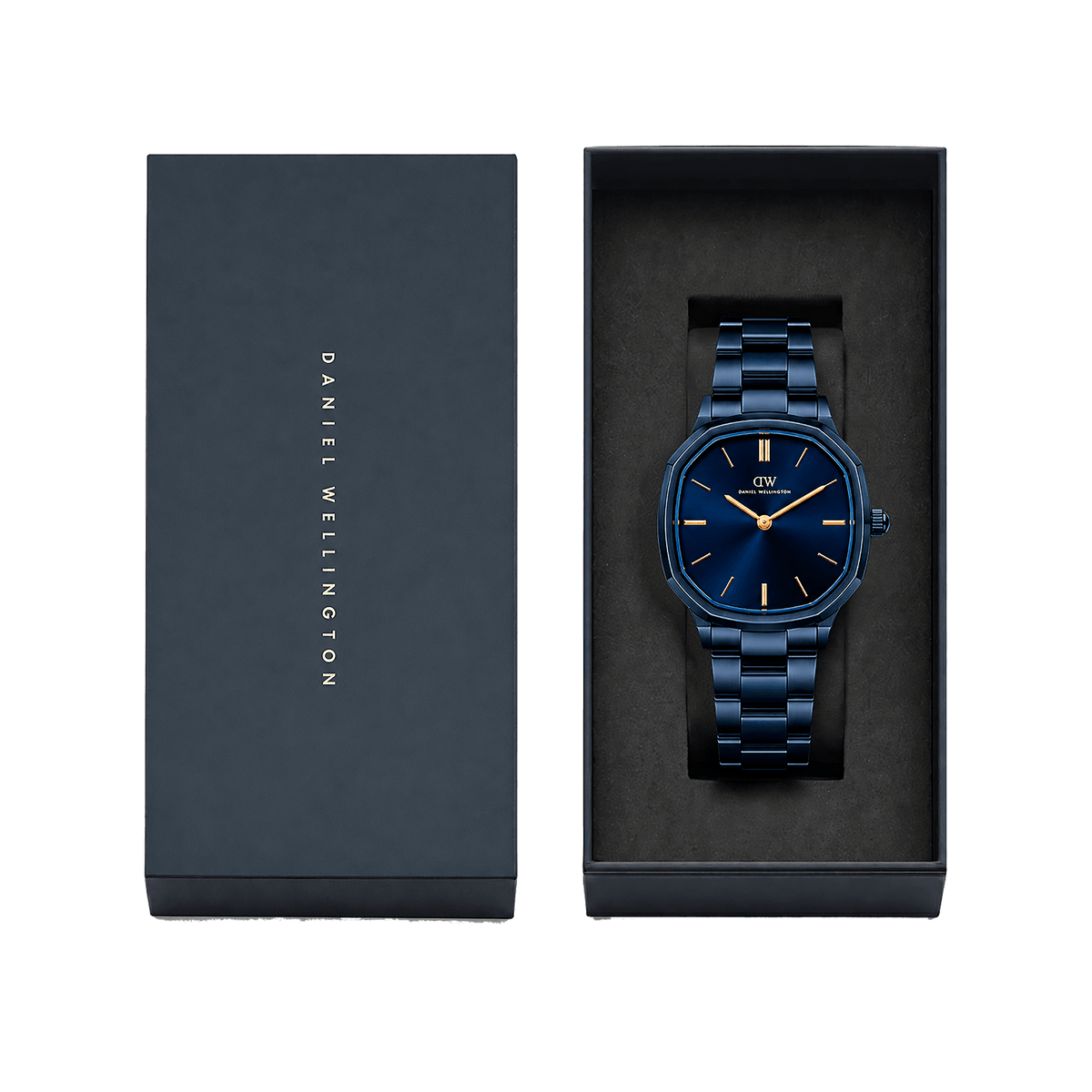 Octagonal Analog Blue