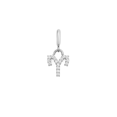 Zodiac Watch Charm Silver