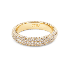 Pavé Ring Gold 5 mm