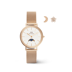 Moon and Stars Set Rose Gold