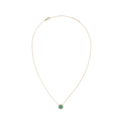 Audrey Necklace Jade Gold