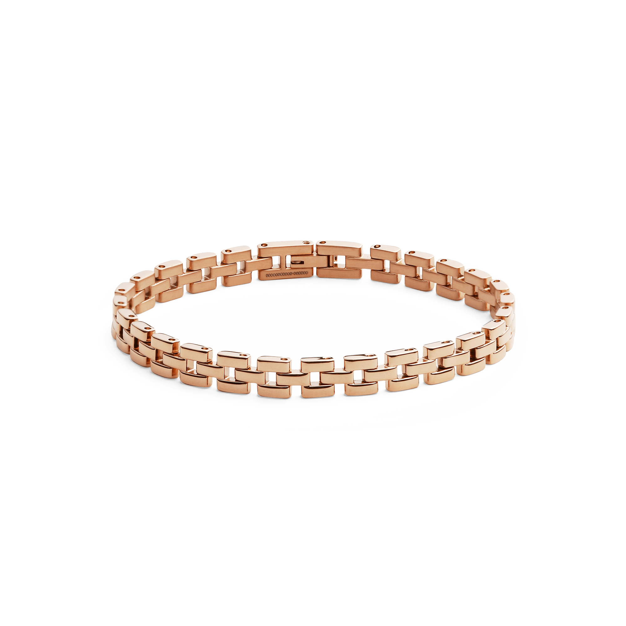 Shop 3-Link Bracelet Rose Gold Online