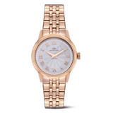 Round Analog Guilloché Rose Gold
