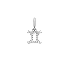 Zodiac Watch Charm Silver
