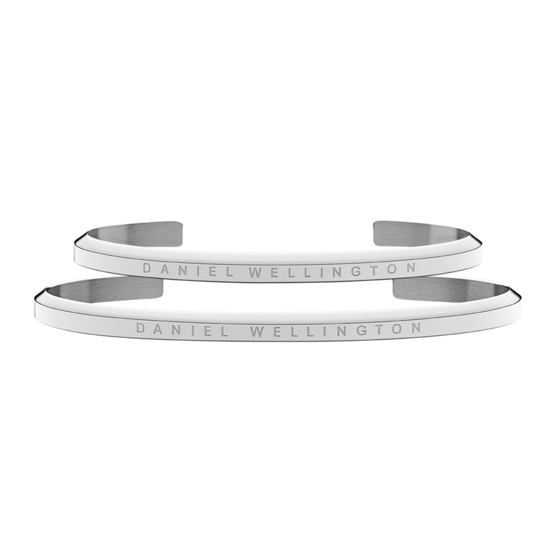 2x Classic Bracelet Silver