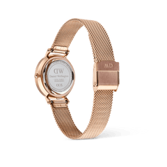 Petite Roman Numerals Date Rose Gold