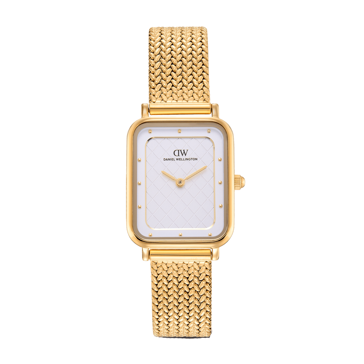 Square Analog Braided Gold
