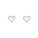 Mirelle Heart Earring Silver