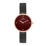 Round Analog Brown Rose Gold Ashfield