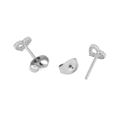 Mirelle Heart Earring Silver