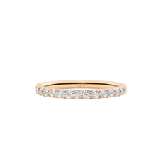 Mirelle Eternity Ring Rose Gold 2mm