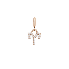 Zodiac Watch Charm Rose Gold