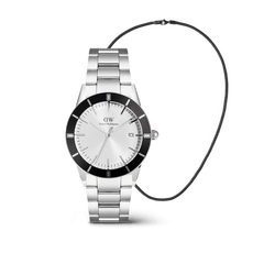 Iconic Paradigma & Tide Mesh Necklace Black Set